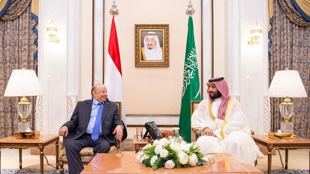 الأمير محمد بن سلمان يبحث مع هادي التطورات في عدن