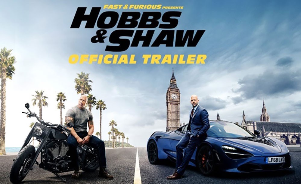هوبز آند شو يتصدر إيرادات دور السينما الأمريكية