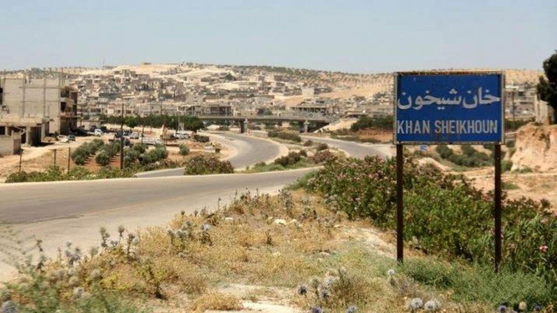  قوات النظام تدخل مدينة خان شيخون شمالي غرب سوريا