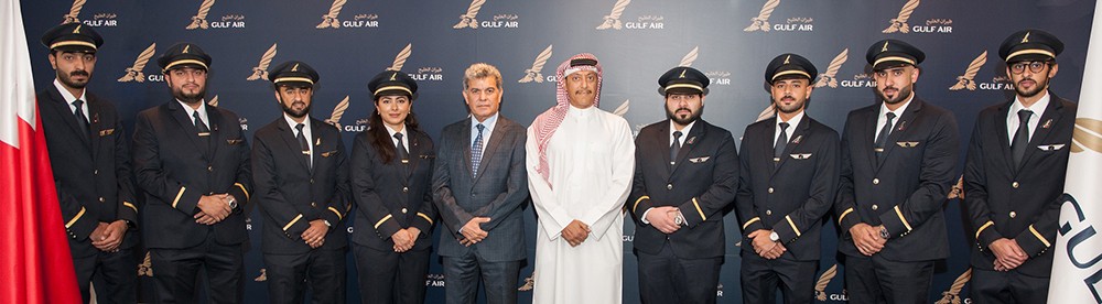 دفعة جديدة من الطيارين تحلق مع طيران الخليج
