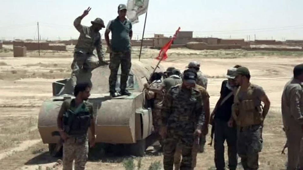 مسيرة تصفي قائدا من الحشد الشعبي العراقي على حدود سوريا