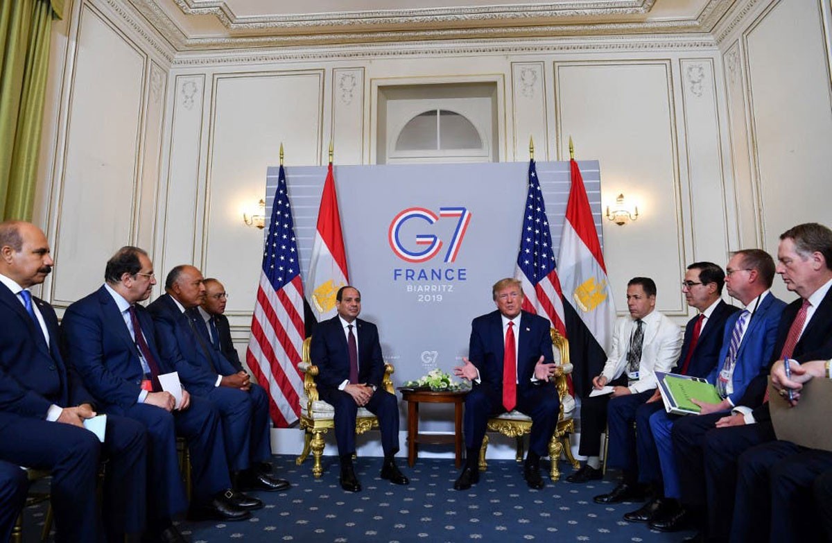 ترمب: لا نبحث تغيير النظام في إيران وعليها وقف الإرهاب