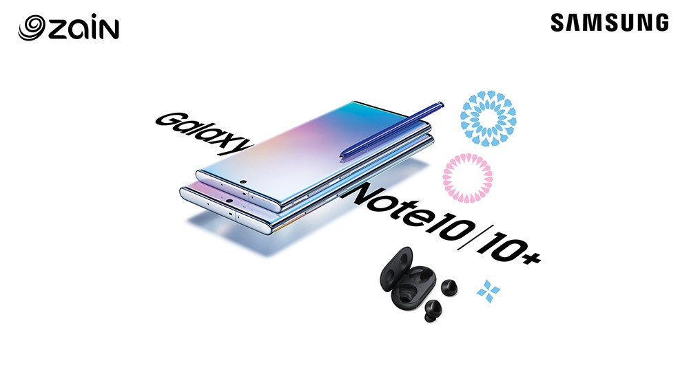 زين البحرين  تطلق هاتف Galaxy Note10