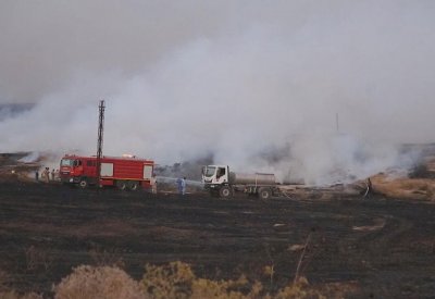 جديد انفجار مخزن الحشد بالأنبار.. مسؤول يتهم الدرون