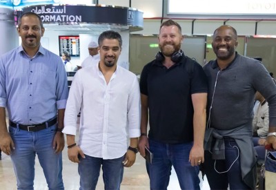 رئيس اتحاد BMMAF يستقبل رئيس ومدير العمليات بالاتحاد الدولي لفنون القتال المختلطة