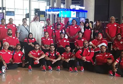 الوفد البحريني لذوي العزيمة يصل للمشاركة بجاهزية عالية