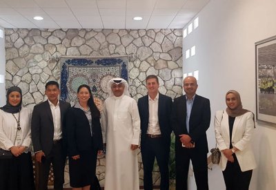 وزير الاتصالات يستقبل مدير عام البنية التحتية بأمازون