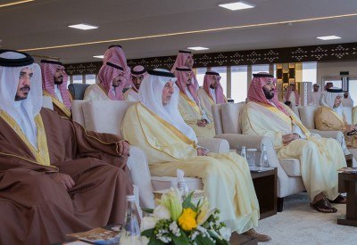 خالد بن حمد يشهد الحفل الختامي لمهرجان ولي العهد السعودي للهجن