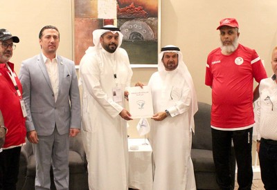 اللجنة البارالمبية البحرينية تستلم ملف استضافة النسخة الثالثة من دورة ألعاب غرب آسيا