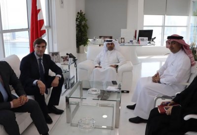 الرئيس التنفيذي للمجلس الأعلى للبيئة يستقبل شركة ( ‪WadiWater‬ ) الروسية