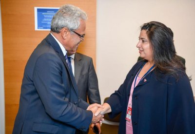 وكيل الخارجية تجتمع مع مدير عام الهيئة العربية للطاقة الذرية