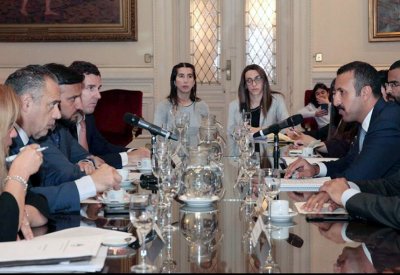 وكيل وزارة الخارجية للشؤون الدولية يلتقي رئيس لجنة الصداقة البحرينية - الأرجنتينية