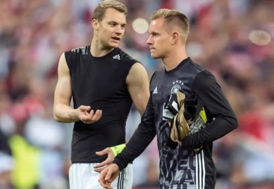 بسبب حارس برشلونة.. بايرن يهدد بمقاطعة منتخب ألمانيا