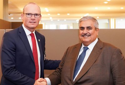 وزير الخارجية يجتمع مع وزراء خارجية ايرلندا وجزر مارشال وقبرص وأذربيجان في نيويورك