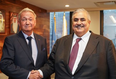 وزير الخارجية يجتمع مع مدير معهد السلام والرئيس الأسبق للأمم المتحدة 