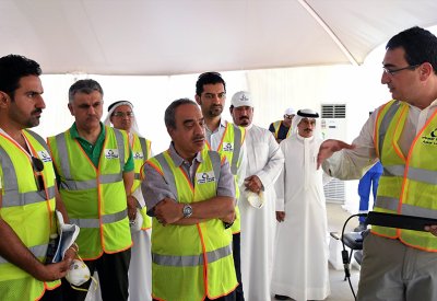 خلف: البدء في عمليات تطوير و إدارة مدفن النفايات في عسكر من أول أكتوبر