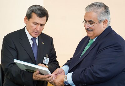  وزير الخارجية يجتمع مع نائب رئيس مجلس الوزراء وزير خارجية تركمانستان ووزير خارجية الجمهورية اليمنية في نيويورك