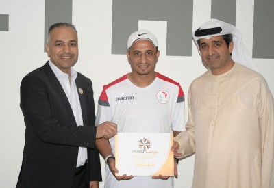 المدرب حمد علي يشارك في دورة تدريبة بعنوان " التدريب الرياضي لمدربي ذوي الاعاقة "