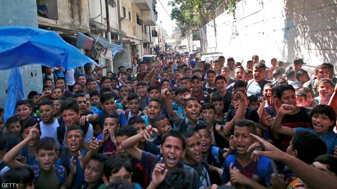  120 ألف طالب فلسطيني يبدأون عامهم الدراسي بالأردن 