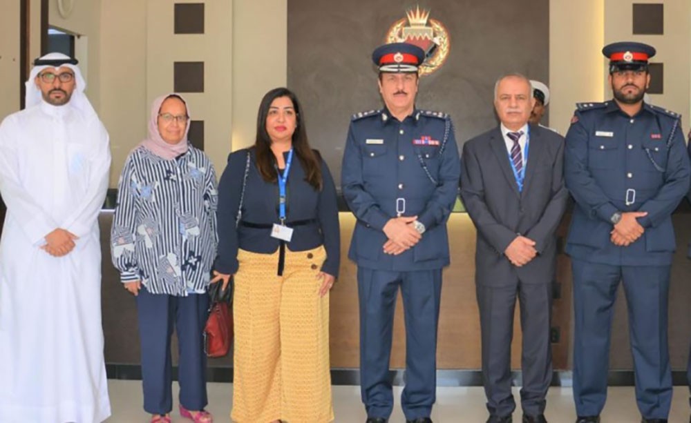 وفد المفوضين بحقوق الإنسان يزور مديرية شرطة الشمالية