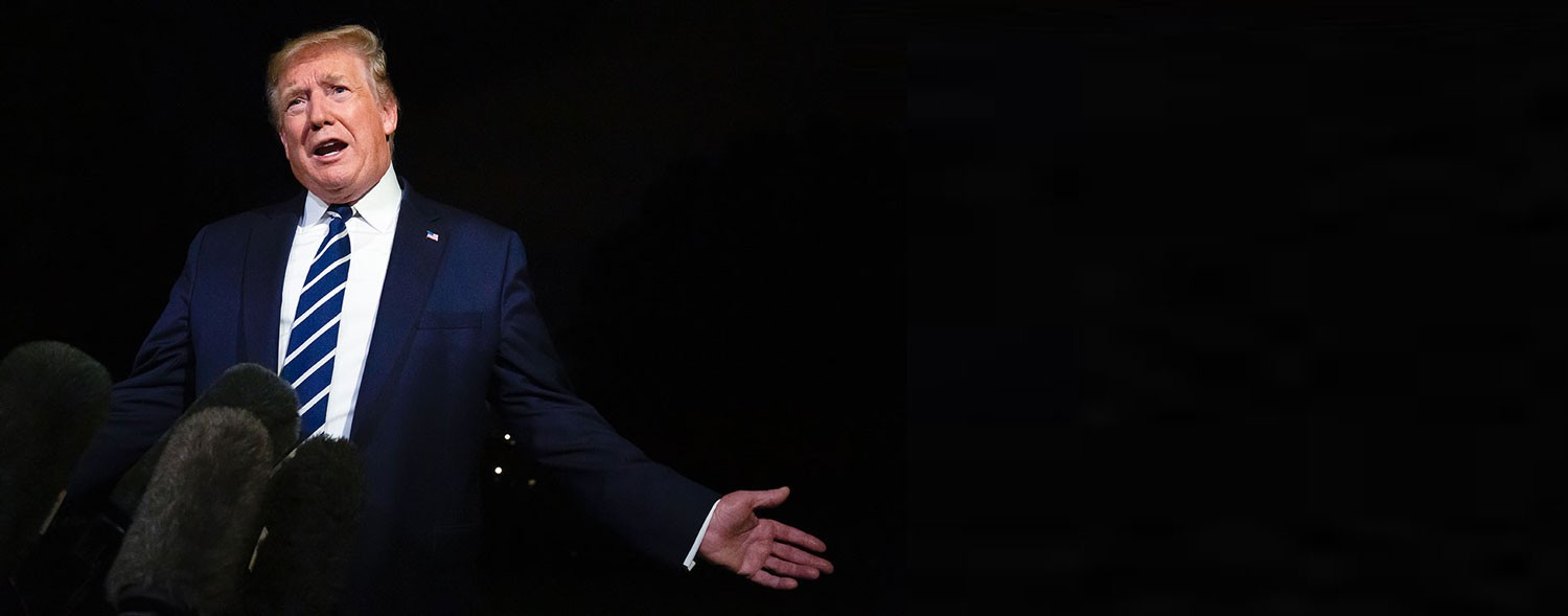 ترمب: لا أبحث عن اجتماع مع روحاني