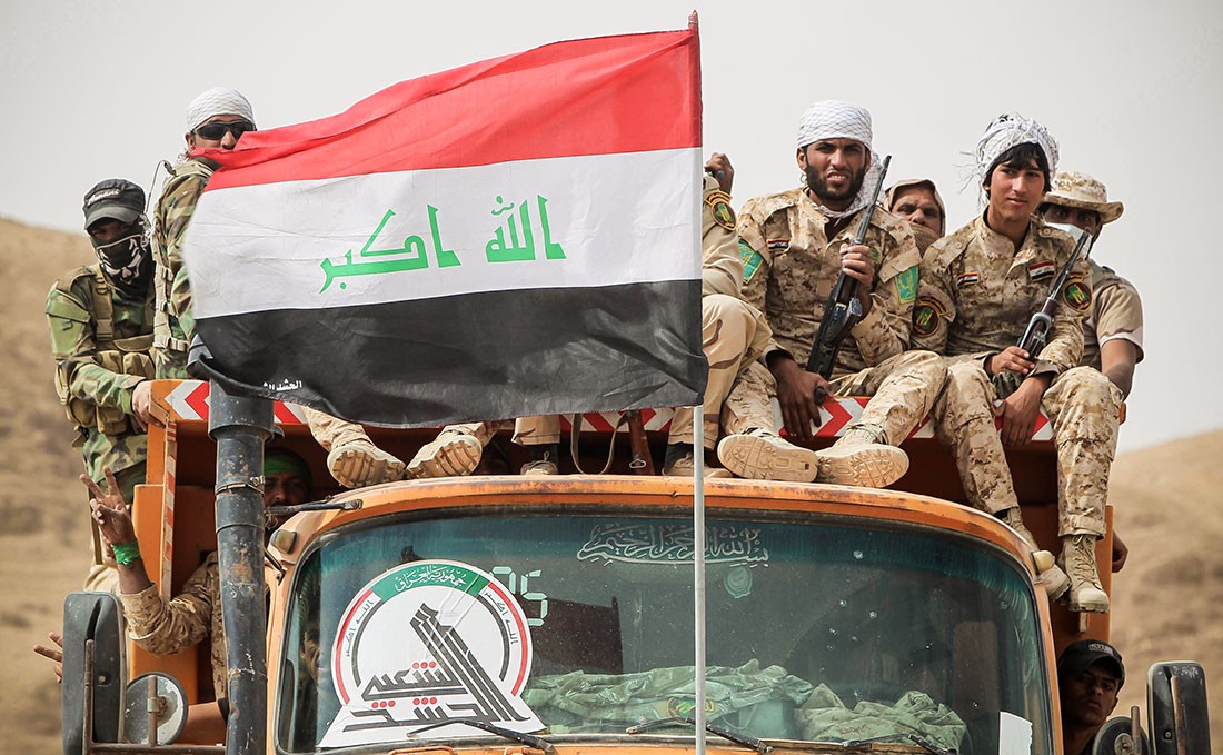  مقتل وجرح عدد من مسلحي "الحشد الشعبي" بغارات قرب حدود العراق