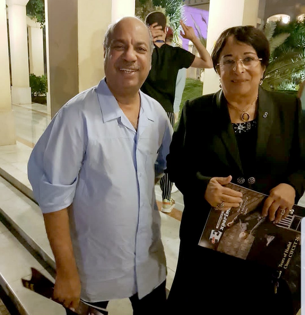 الحمدان يتحدث عن هوية المسرح العربي بالقاهرة التجريبي