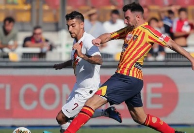 إصابة بيليغريني لاعب روما بكسر في القدم