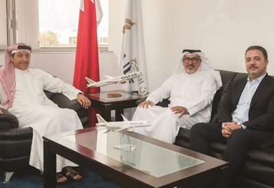 طيران الخليج وبتلكو تبحثان التعاون المشترك