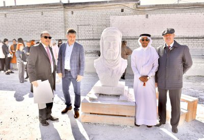 بصمة جديدة للفنان خليل المدهون في روسيا