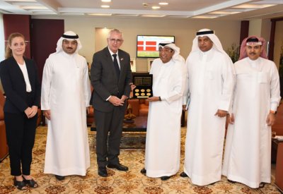 الغرفة تبحث آليات تطوير العلاقات الاقتصادية بين البحرين والدنمارك