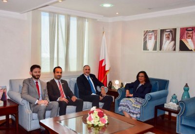 وزيرة الصحة تستقبل المنسق المقيم لأنشطة الأمم المتحدة في البحرين