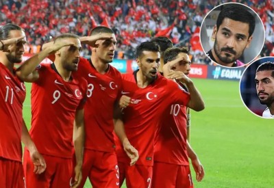 غندوغان يثير الجدل في ألمانيا.. والسبب "تحية عسكرية تركية"