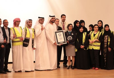 مؤسسة "فن" ومهرجان الشارقة السينمائي يحققان رقماً عالمياً قياسياً