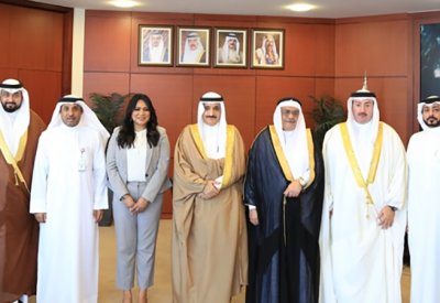 رئيس جهاز المساحة يستقبل رئيس مجلس إدارة جمعية المحاميين