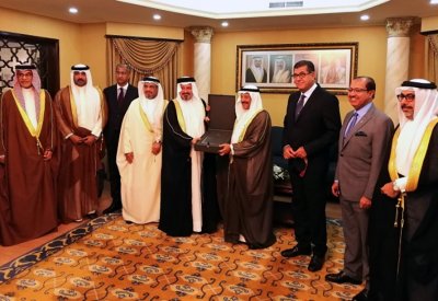 السلطة التشريعية تتسلم تقرير ديوان الرقابة المالية والإدارية
