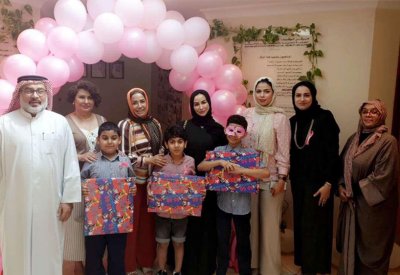 فريق اهل الخير في زيارة لمركز الوفاء