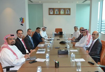 وزير التجارة يجتمع بالرئيس التنفيذي لمجلس التنمية الاقتصادية