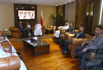 المؤيد يبحث مع عبدالعال استفادة المالكية من مبادرة 100 ملعب