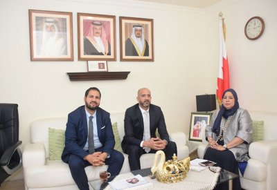 د.الهاجري تبحث مستجدات تطبيق برنامج أجيال سليمه مع شركة نستله