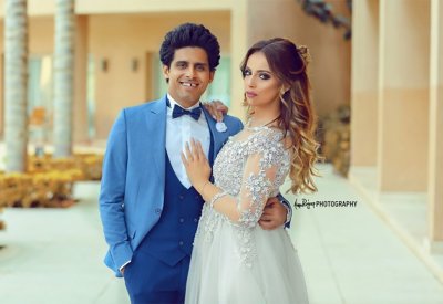 حمدي الميرغني وزوجته ينتظران مولودهما الأوّل