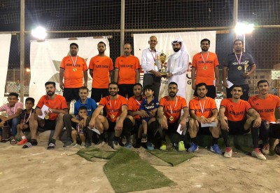 "واحة الأطفال" يتألق ويرفع كأس دوري سماهيج للمرة الثانية