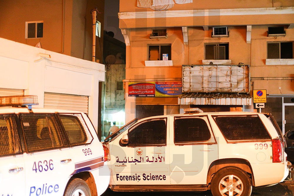 بالصور: إنفجار ارتدادي في مبنى سكني بالمحرق.. و إصابة طفلين