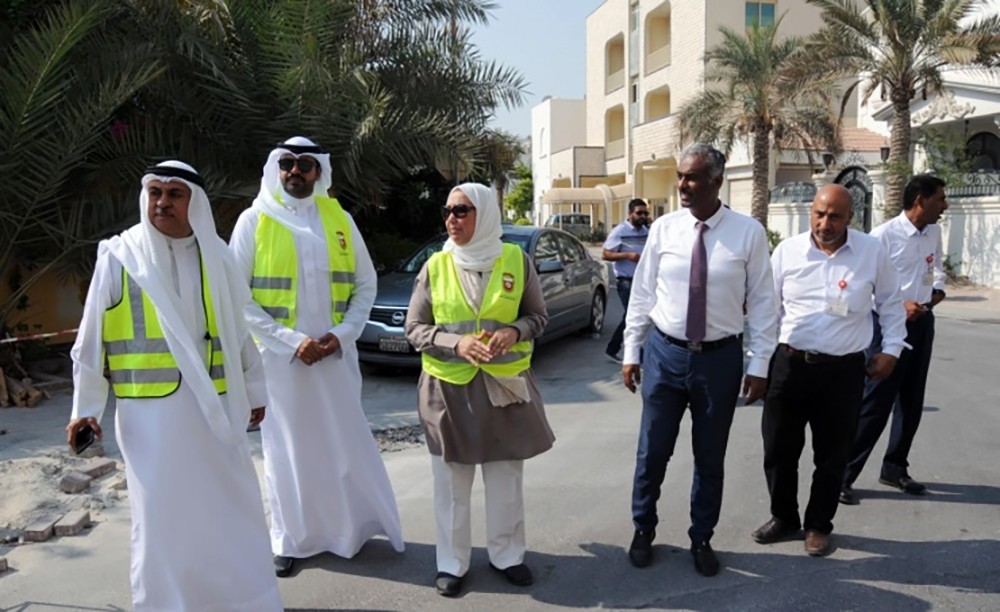 أمانة العاصمة تزور المواقع الاكثر تضررا
