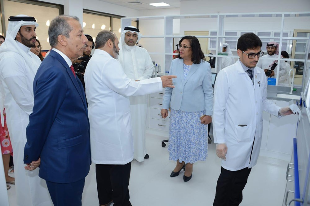 وزيرة الصحة تفتتح مركز الجينوم الوطني