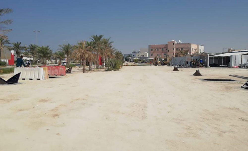 الأشغال تنتهي من تنفيذ مشروع خزانات الصرف الصحي بمدينة حمد