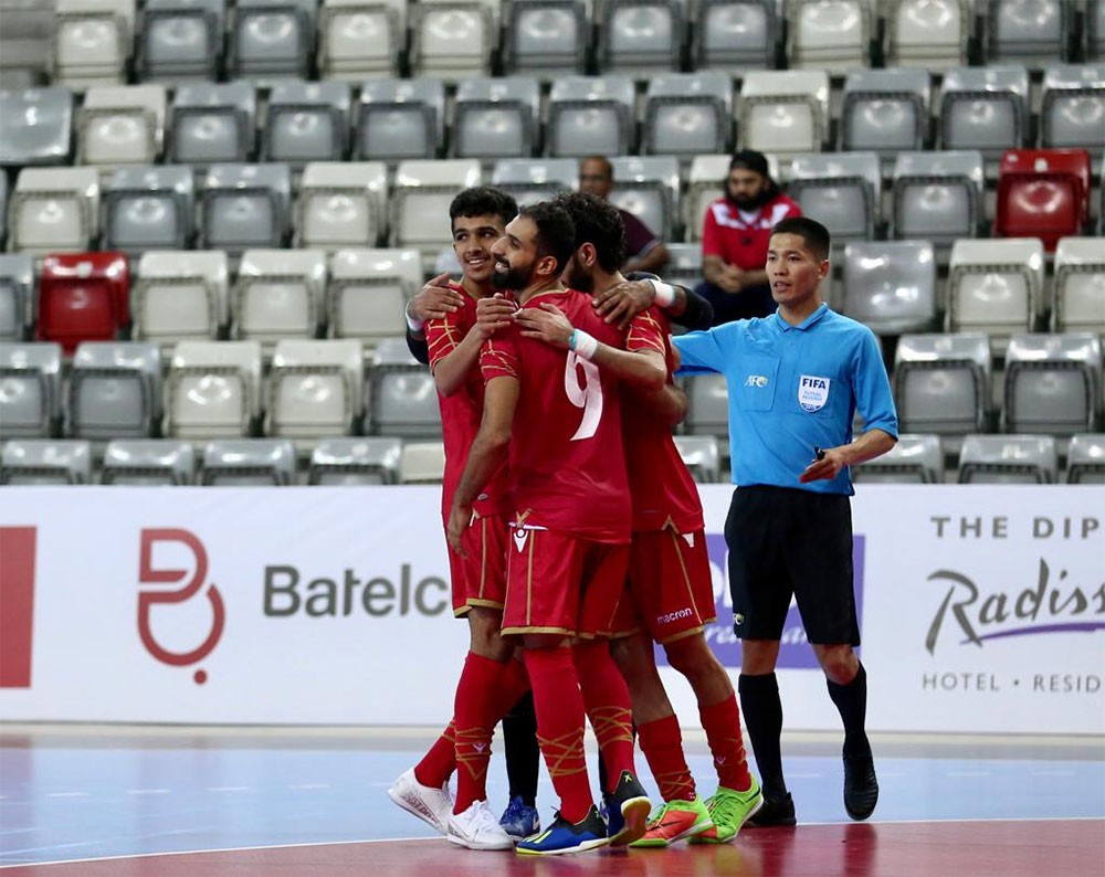 احمر الصالات يستهل مشواره بتصفيات غرب آسيا بتعادل ايجابي امام الابيض الاماراتي