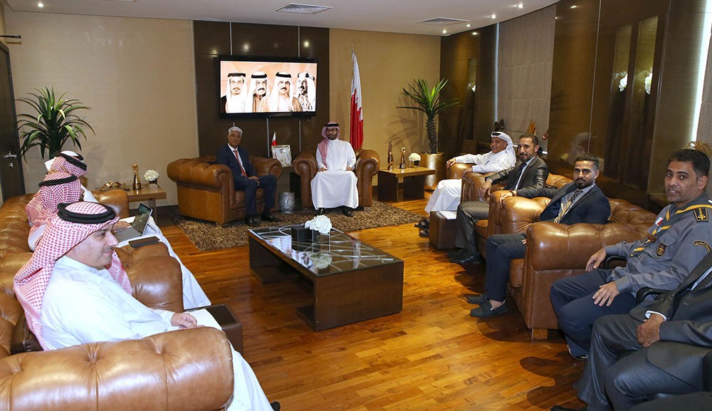 المؤيد يبحث مع عبدالعال استفادة المالكية من مبادرة 100 ملعب