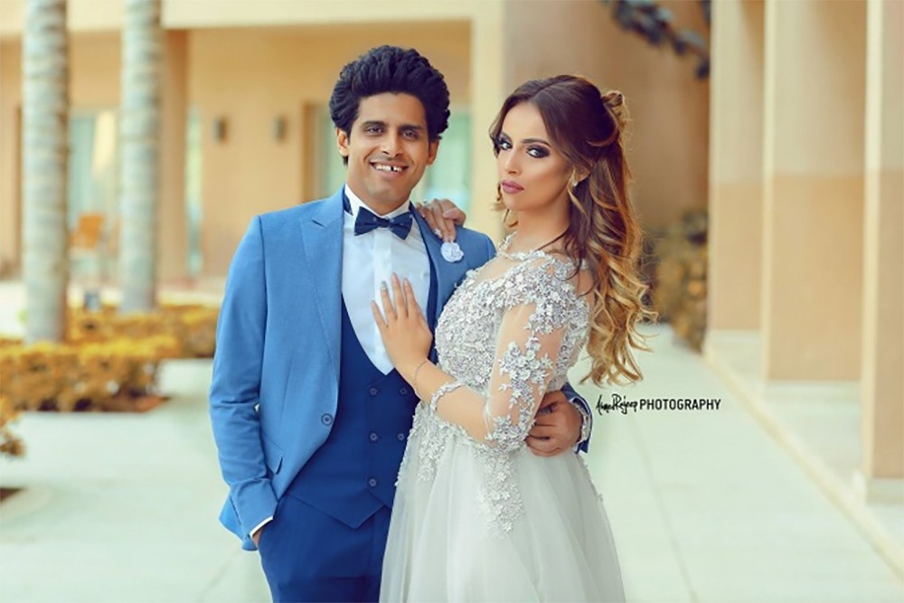 حمدي الميرغني وزوجته ينتظران مولودهما الأوّل