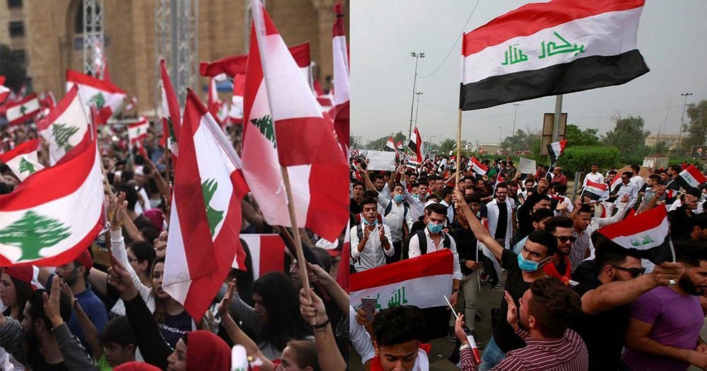 الاحتجاجات في العراق ولبنان تهدد نفوذ إيران.. وميليشياتها